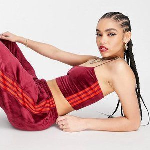 velvet red Ivy Park bra / crop top
